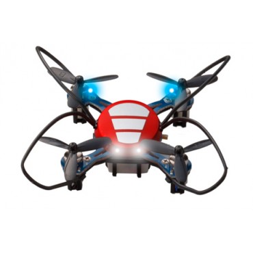 DRONE KYOSHO QUATTROX MINIQUAD RADIO 2.4G 4 CANAIS VERMELHO 54050RD